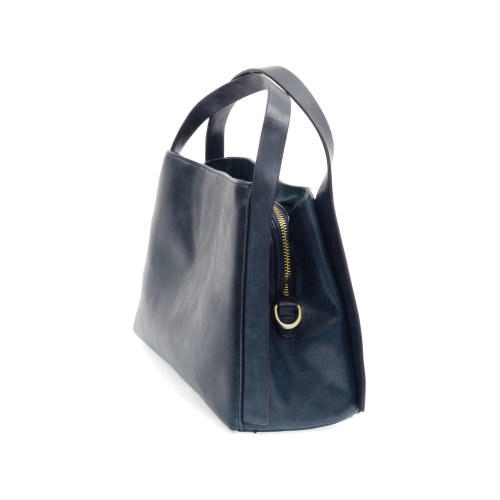 Dark Turq Grace Satchel Crossbody - Posh West Boutique