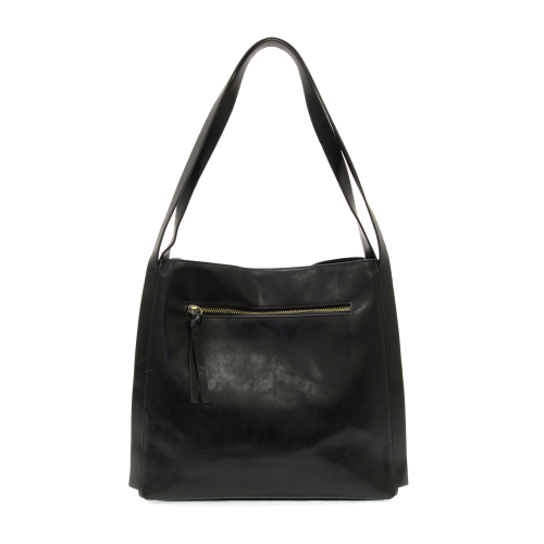 Black Joanna Medium Tote - Posh West Boutique