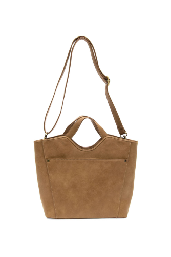 Tan Liz Medium Tote - Posh West Boutique