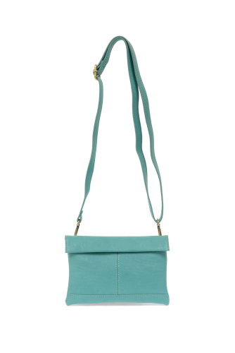 Turqoise Kiara Foldover Convertible Crossbody Purse - Posh West Boutique