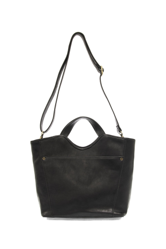 Black Liz Medium Tote - Posh West Boutique