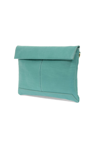 Turqoise Kiara Foldover Convertible Crossbody Purse - Posh West Boutique