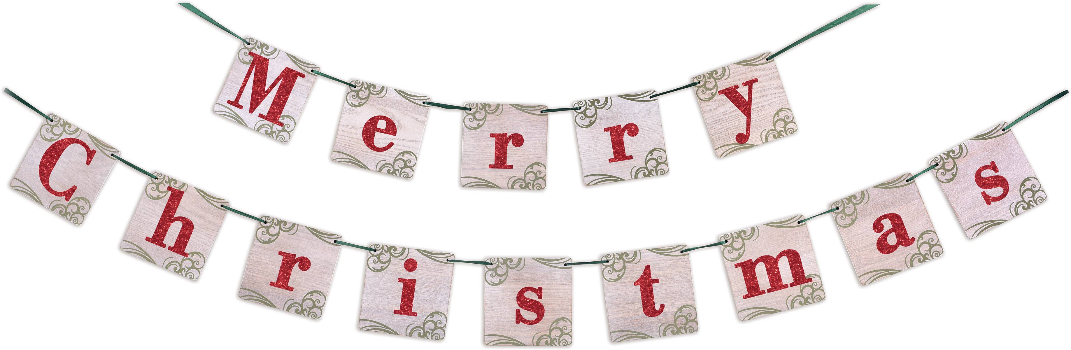 Merry Christmas Garland - Posh West Boutique