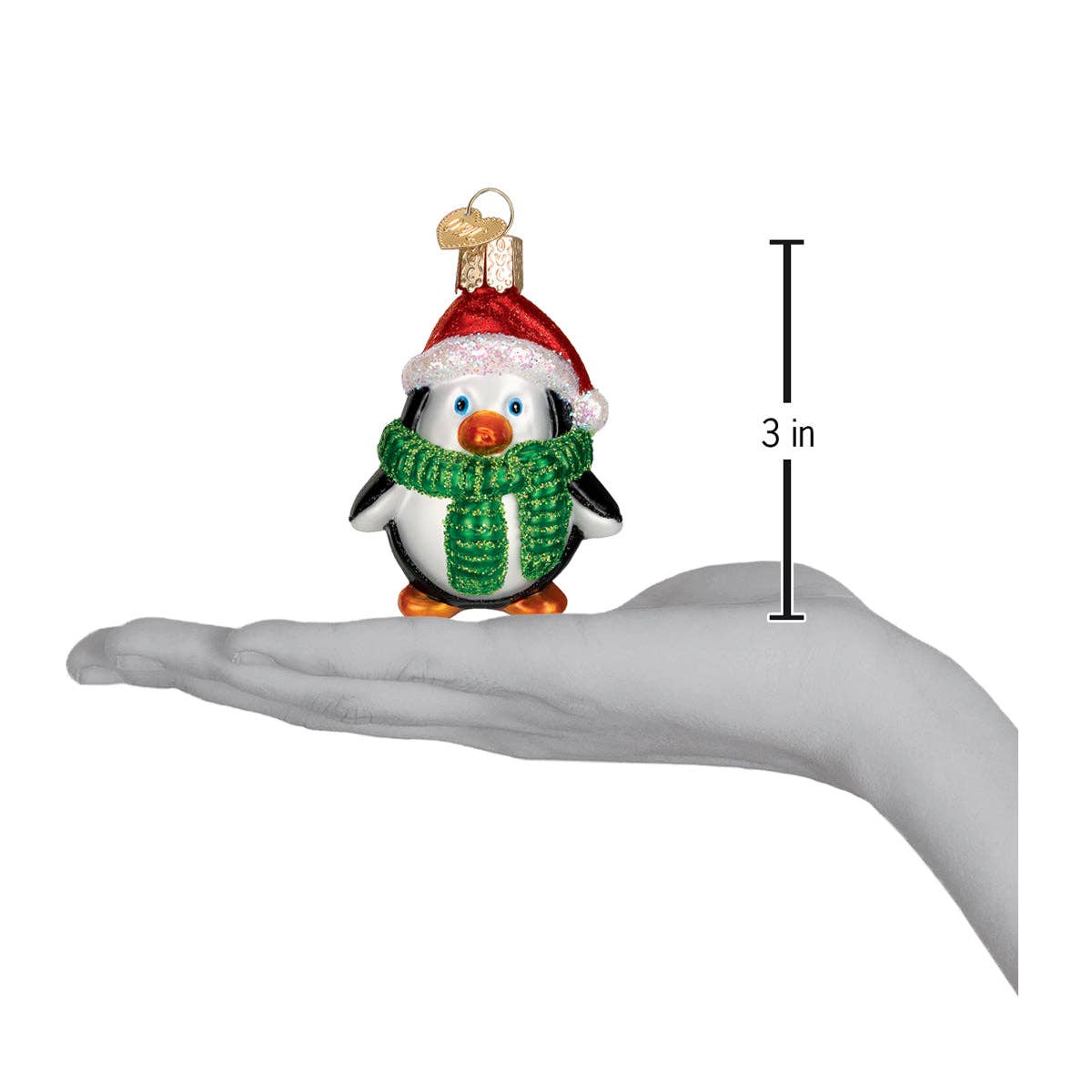 Playful Penguin Ornament