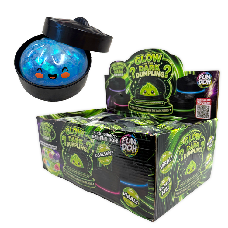 Fun Doh Glow-in-the-Dark Mystery Dumpling Squishy Toy