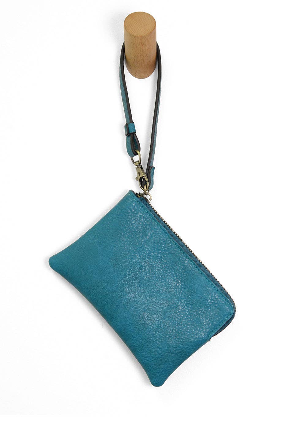 Pippa Wristlet Pouch: L8293-11 Turquoise - Posh West Boutique
