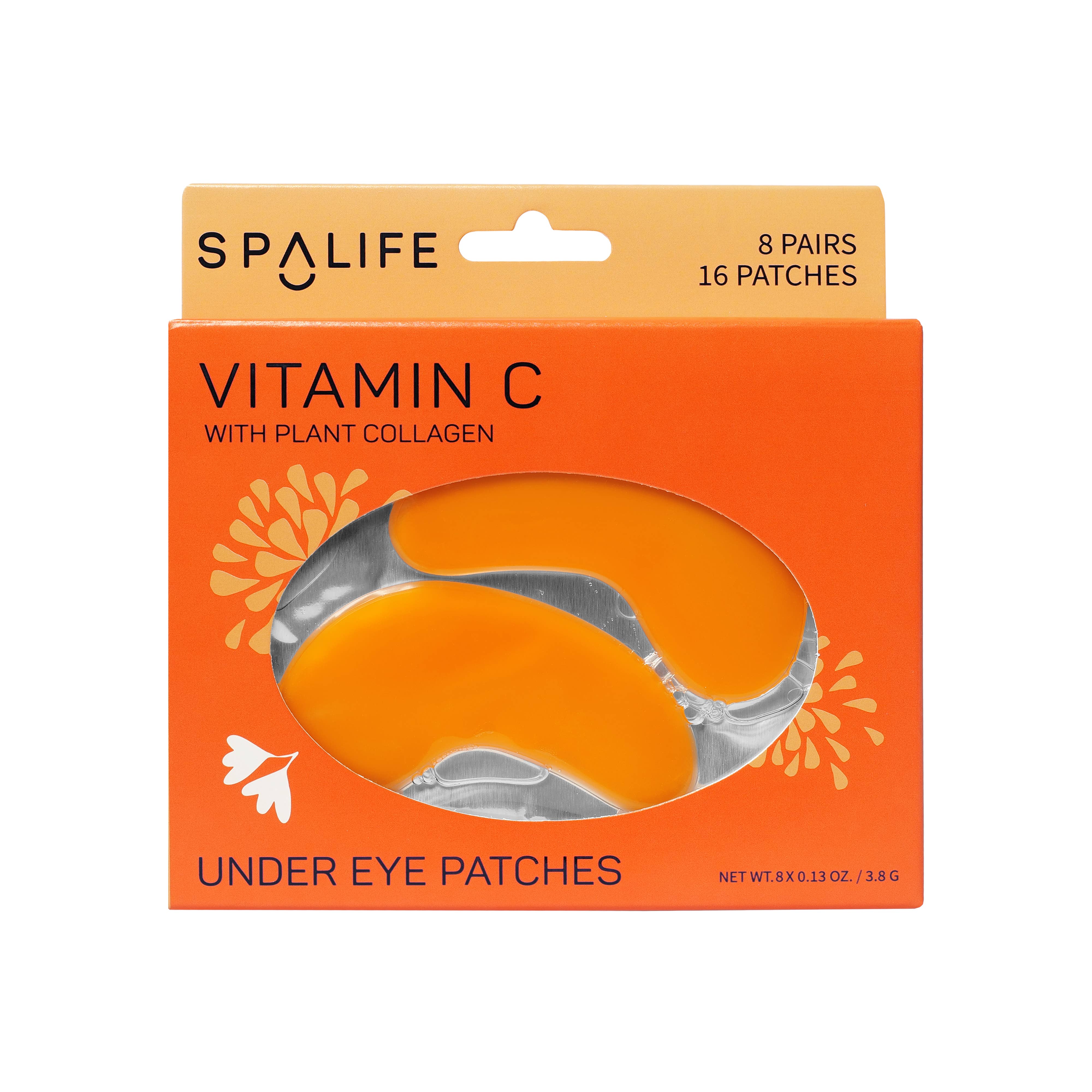 Vitamin C Brightening Under Eye Masks  - 8 Pairs - Posh West Boutique