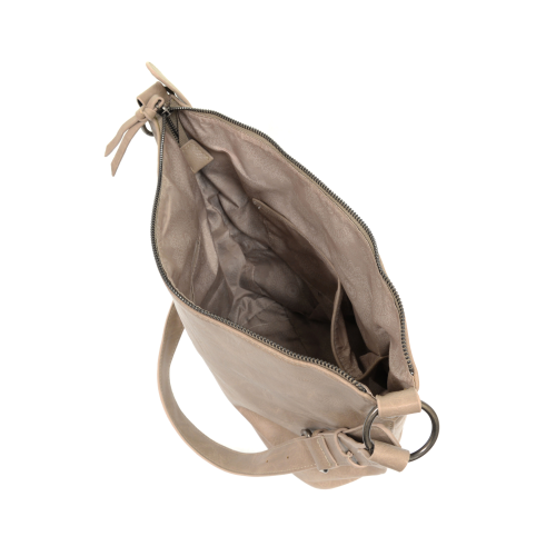 Flax Large Crossbody Bucket Bag