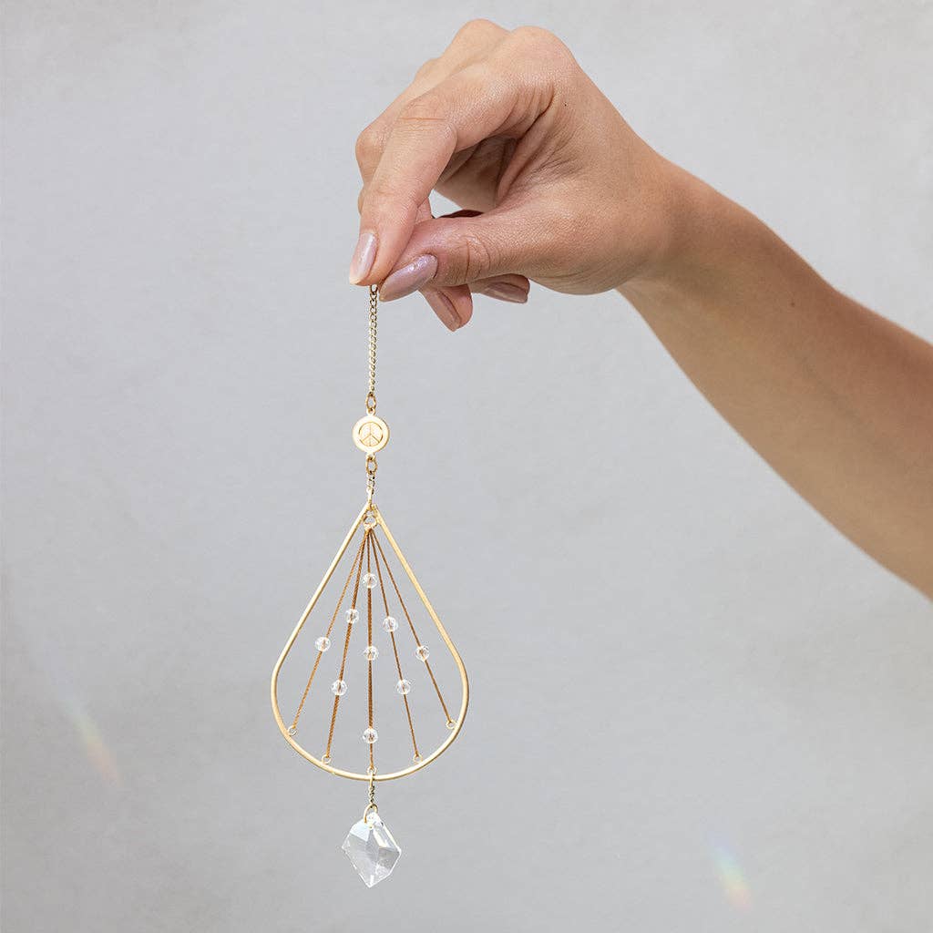 Mini Suncatcher - Peace/Tranquility - Posh West Boutique