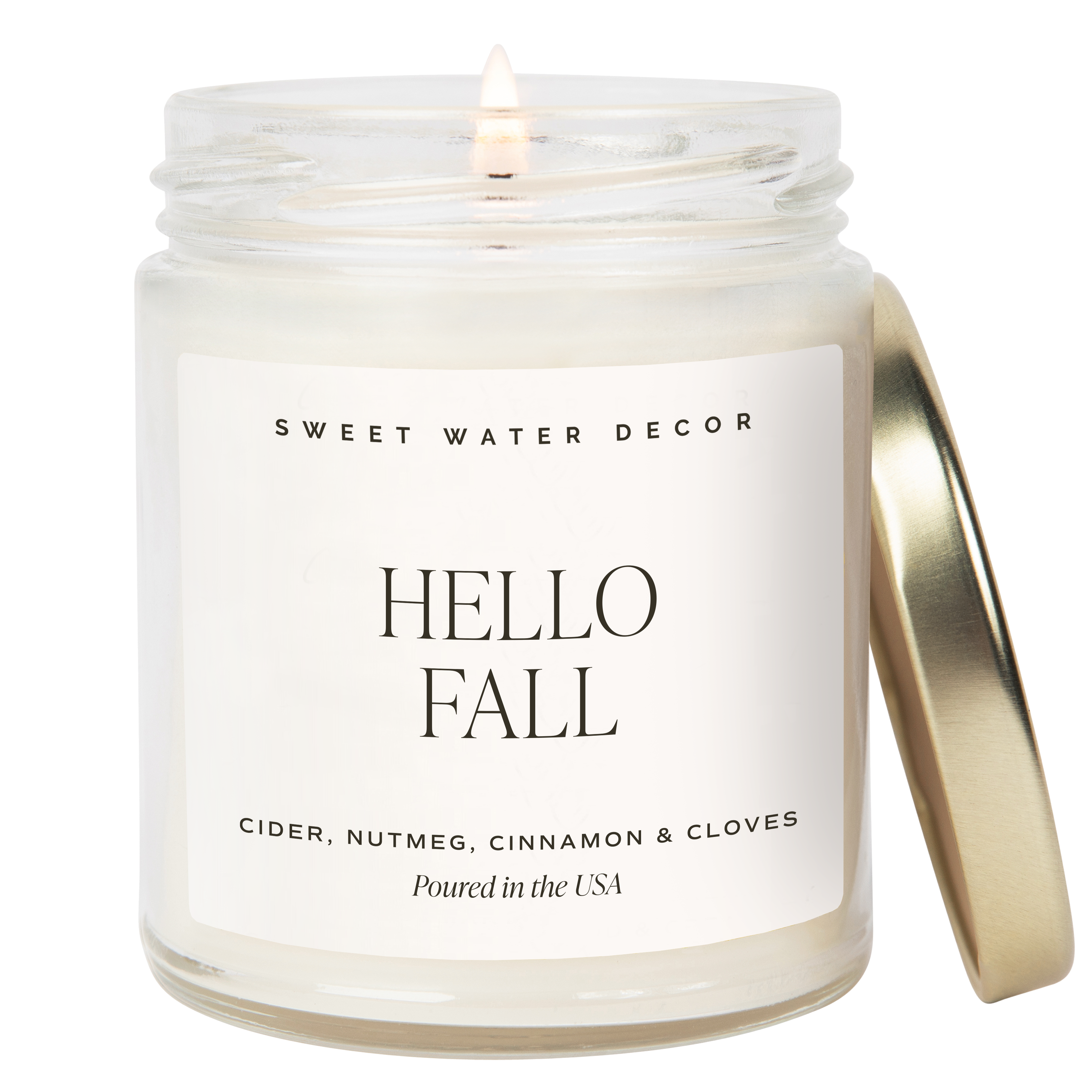 Hello Fall 9 oz Soy Candle