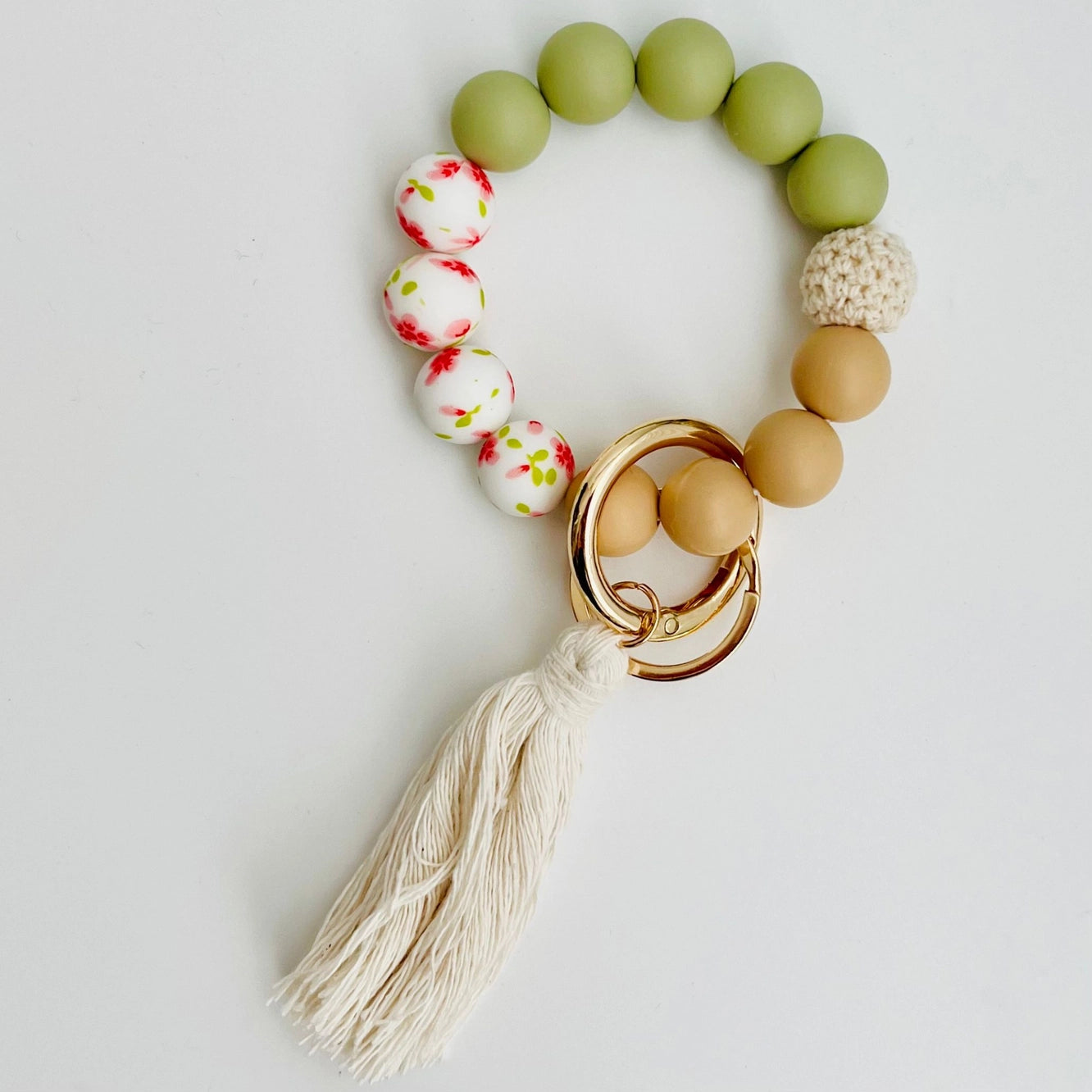 Silicone Wristlet Bangle Keychain-Many Colors! - Posh West Boutique