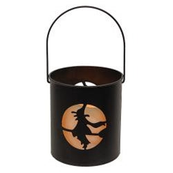 Metal Halloween LED Timer Luminary