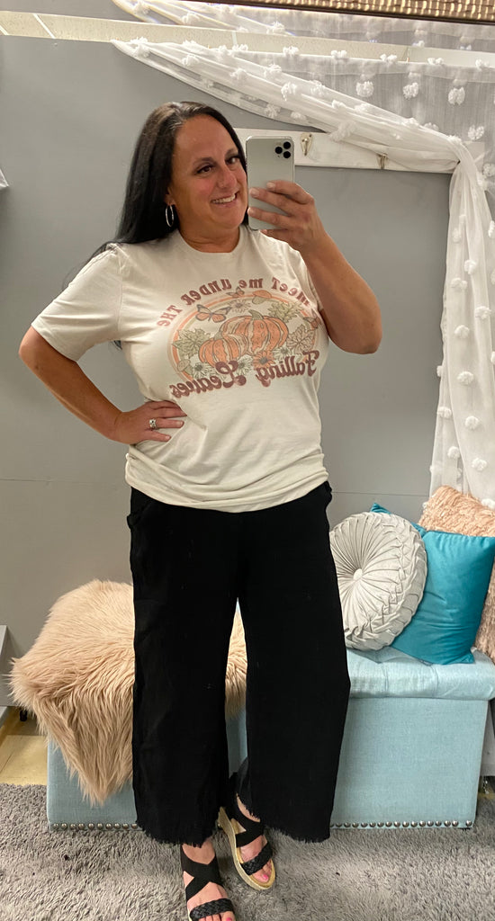 Meet Me Under the Falling Leaves T-Shirt - Posh West Boutique