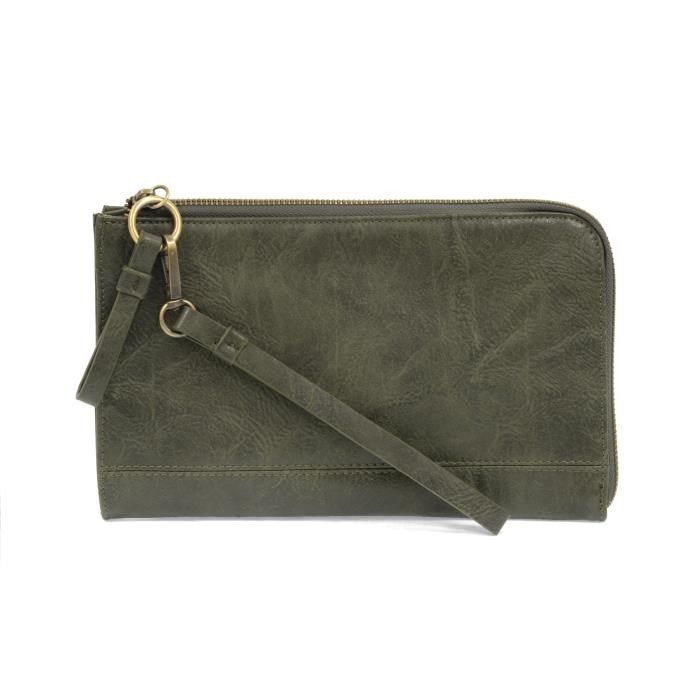 Olive Karina Convertible Wristlet and Wallet - Posh West Boutique