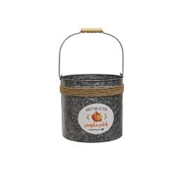 Pumpkin Patch Jute Wrapped Fall Buckets