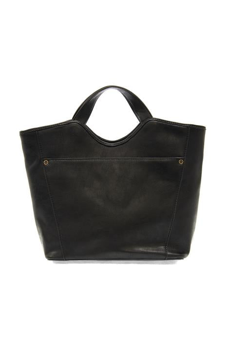 Black Liz Medium Tote - Posh West Boutique