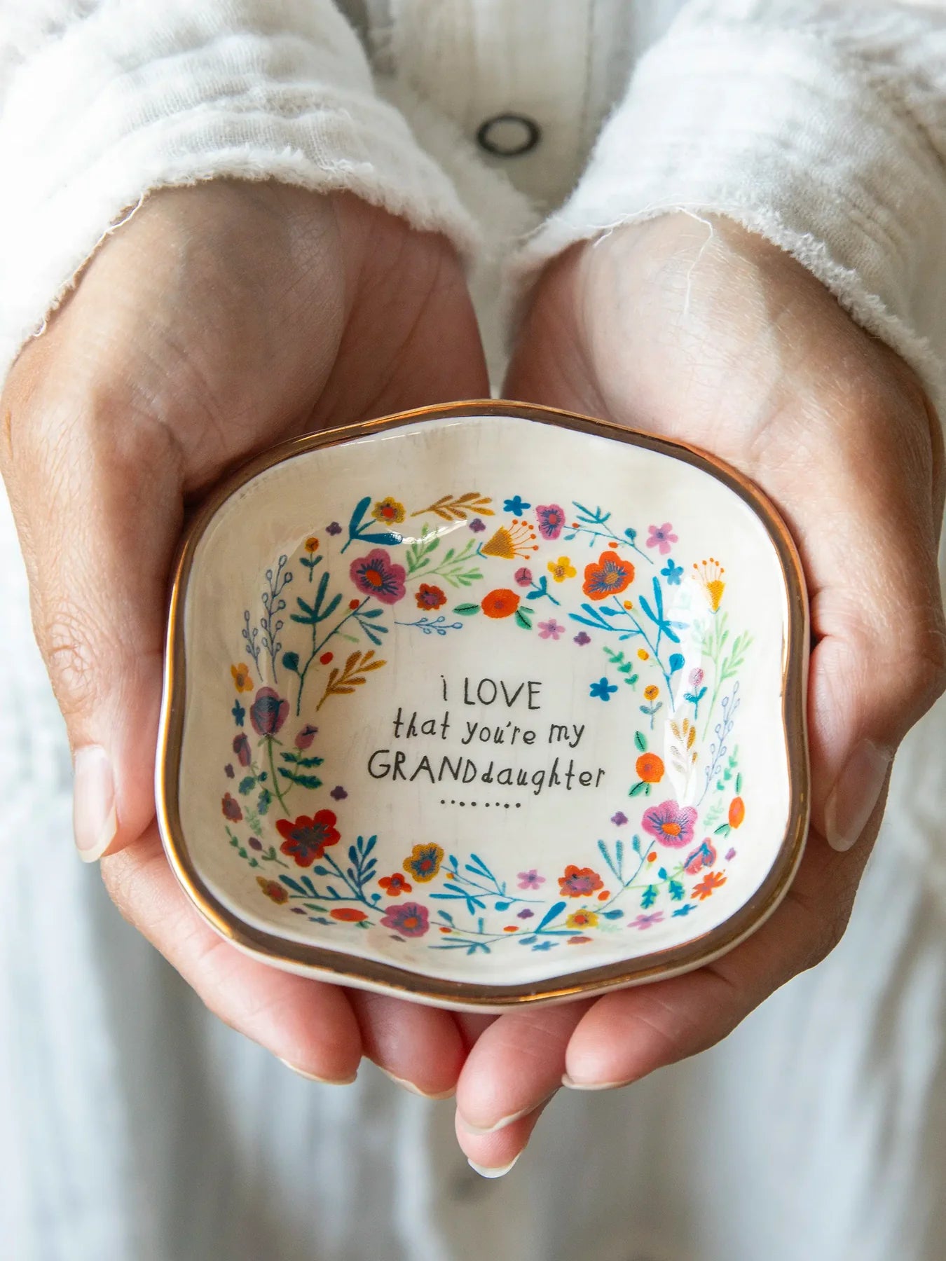 Trinket Dish - Granddaughter - Posh West Boutique