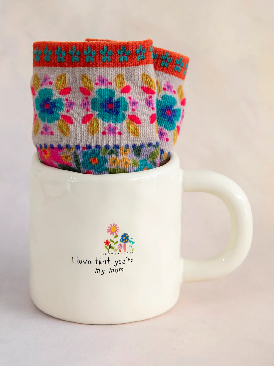 Natural Life Mug & Sock Gift Set - Posh West Boutique