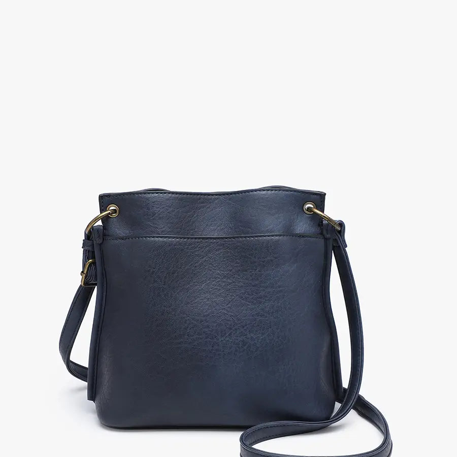 Sutton Distressed 3 Compartment Crossbody - Posh West Boutique