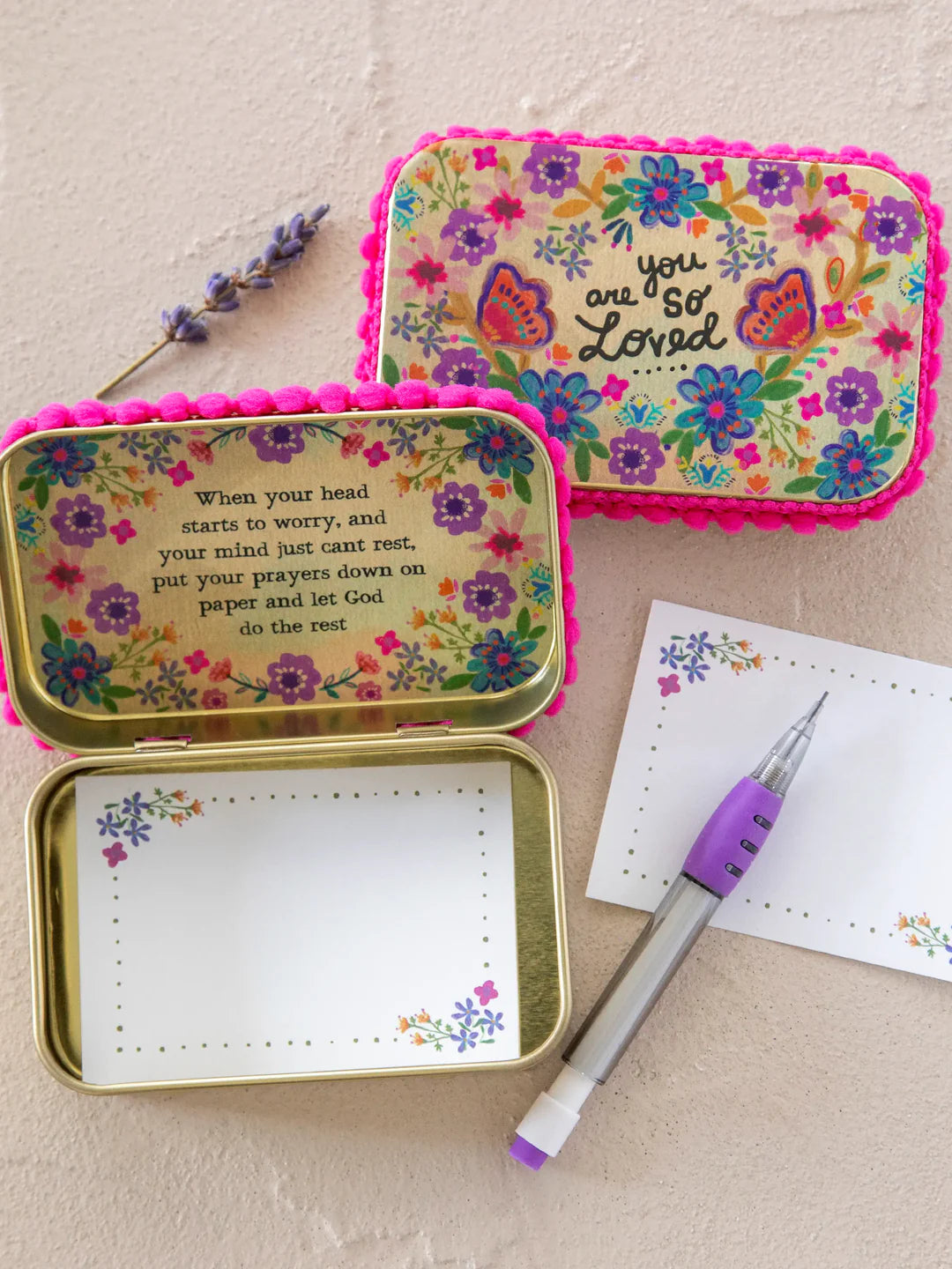 Natural Life Prayer Box - You Are So Loved - Posh West Boutique