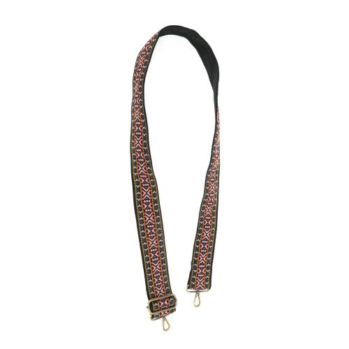 Pink Multi Mayan Guitar Strap - Posh West Boutique