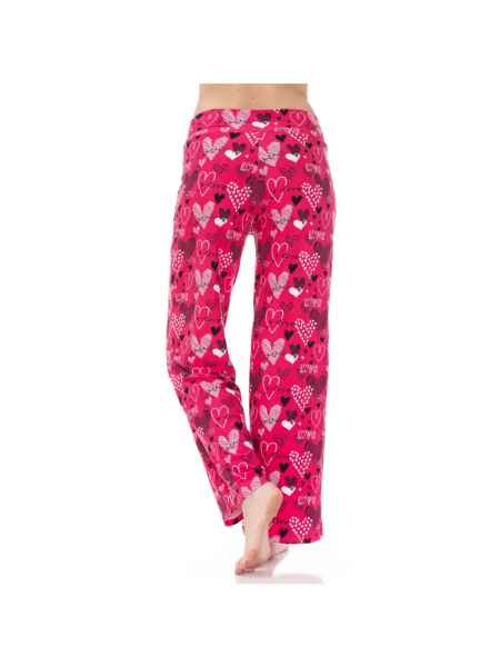 Pink Pajama Pants with Drawstring - Posh West Boutique