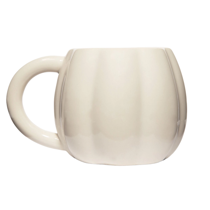 Cream Pumkin Coffee Mug - Posh West Boutique