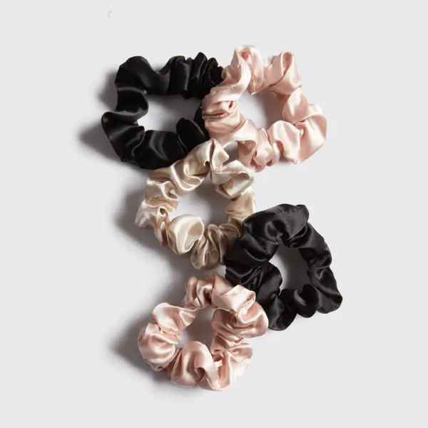 Kitsch Satin Sleep Scrunchy 5 Pieces - Posh West Boutique