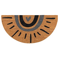 Sun Semi Circle Door Mat - Posh West Boutique