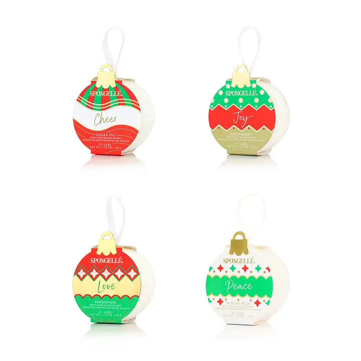 Spongelle Christmas Ornament Assorted - Posh West Boutique