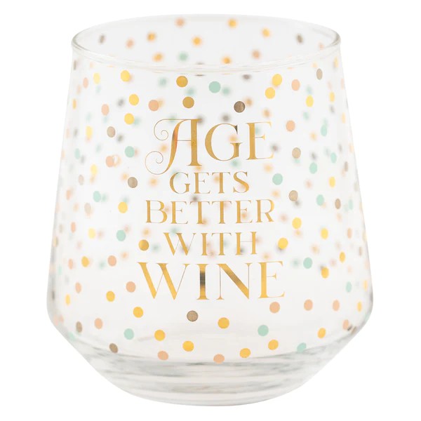 Karma Gift Stemless Wine Glasses - Posh West Boutique