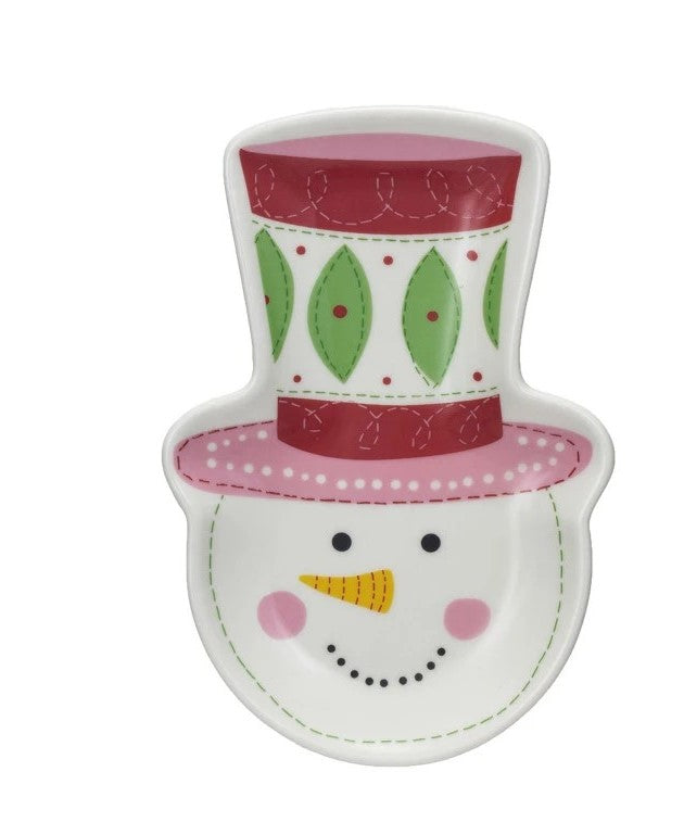 Snowman Trinket Trays - Posh West Boutique