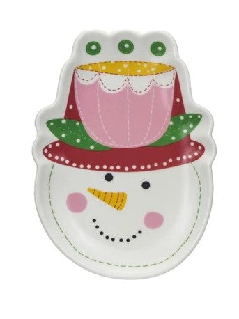 Snowman Trinket Trays - Posh West Boutique