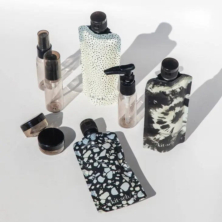 Refillable Travel 11pc Set - Posh West Boutique