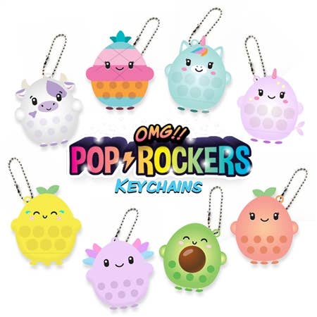 OMG Pop Rockers Keychains - Posh West Boutique
