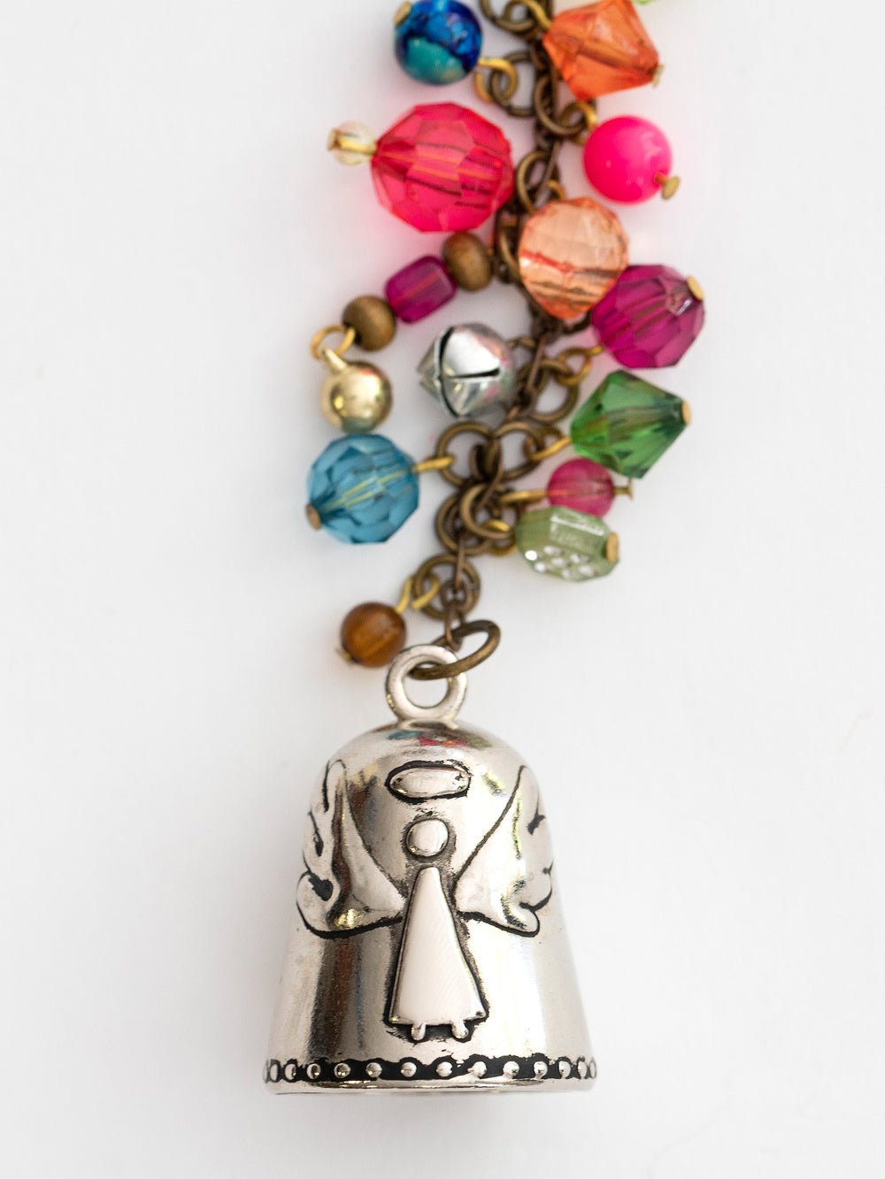 Natural Life Blessing Bell Car Charm - Posh West Boutique