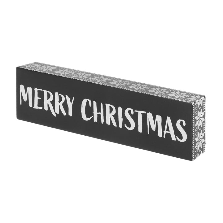 Merry Christmas Wood Sitter - Posh West Boutique