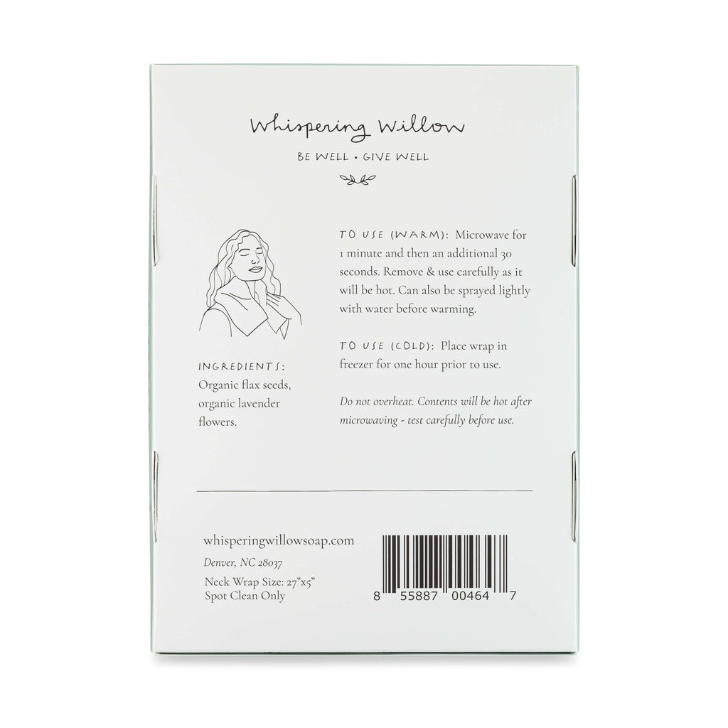Whispering Willow Lavender Neckwrap - Posh West Boutique