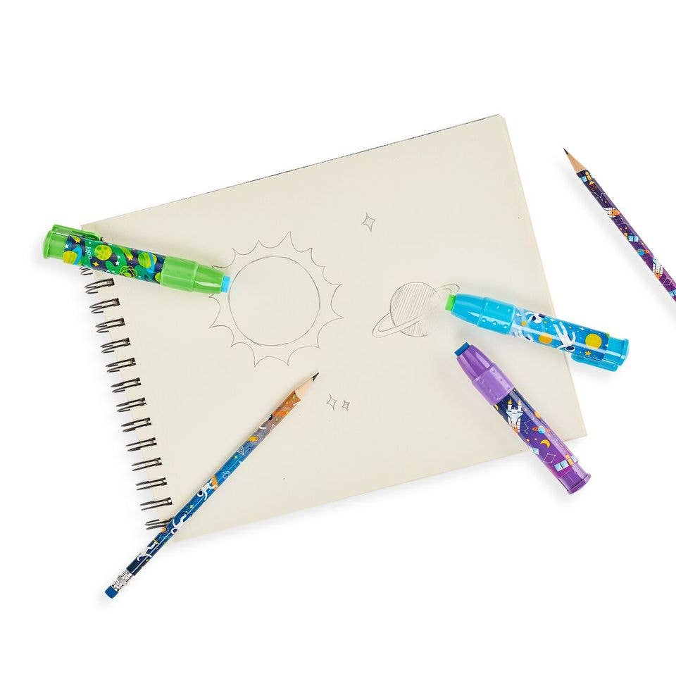 Astronaut Click-It Erasers - Posh West Boutique