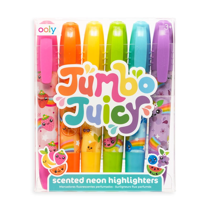 Jumbo Juicy Scented Neon Highlighters - Posh West Boutique