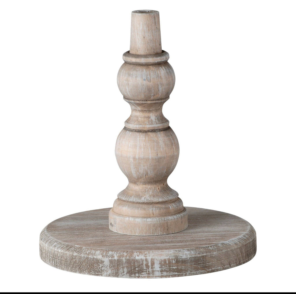Neutral Wood Base For Toppers - Posh West Boutique