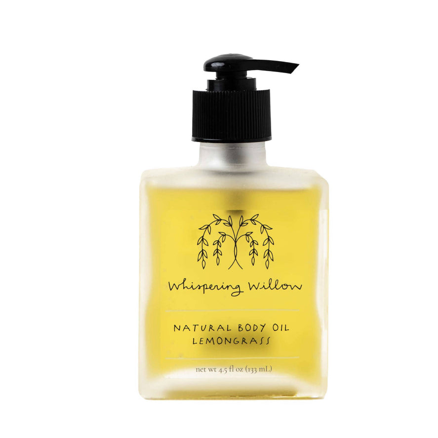 Whispering Willow Lemongrass Body Oil - Posh West Boutique