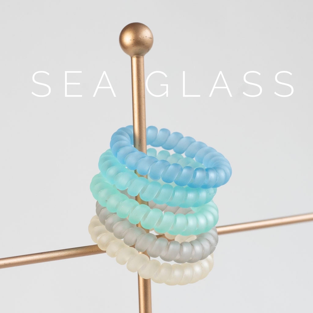 Sea Glass Hair Coils - Posh West Boutique