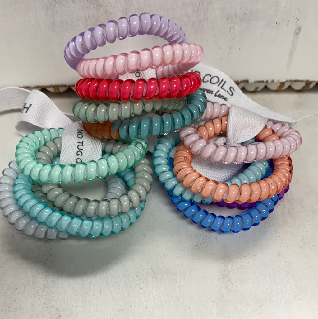 Skinny Hair Coils in Mixed Colors - Posh West Boutique