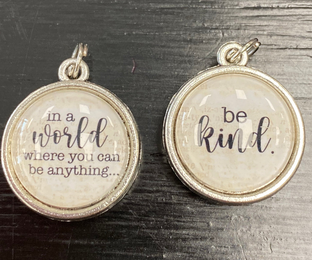 Be Kind Double Sided Charm - Posh West Boutique