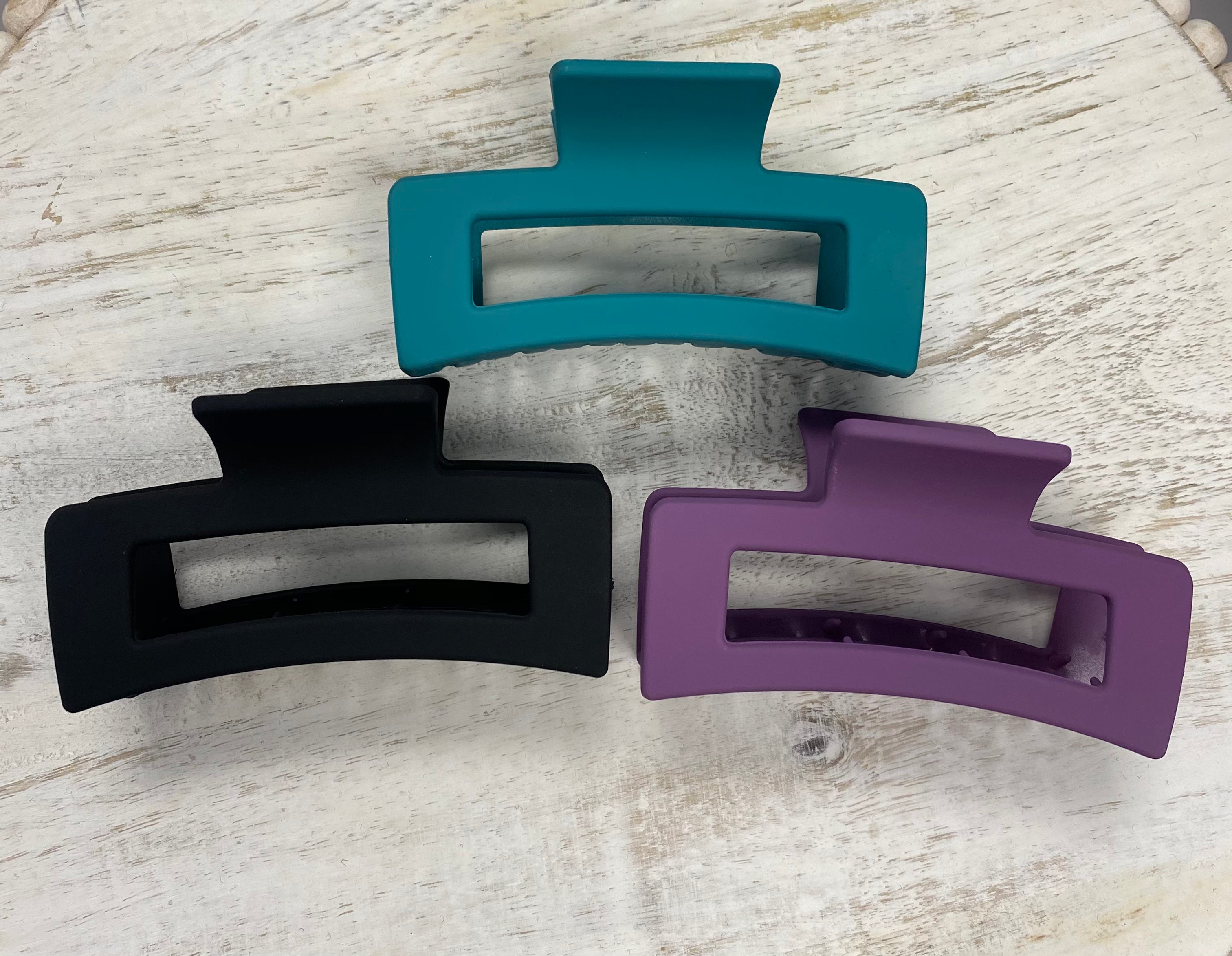 Matte Hair Claw Clips - Posh West Boutique