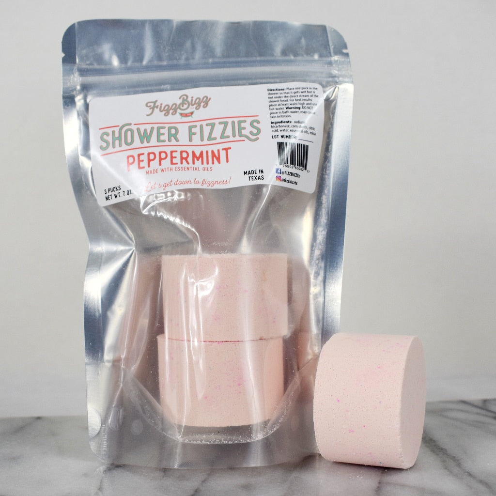 Peppermint Fizzies-Shower Melts - Posh West Boutique