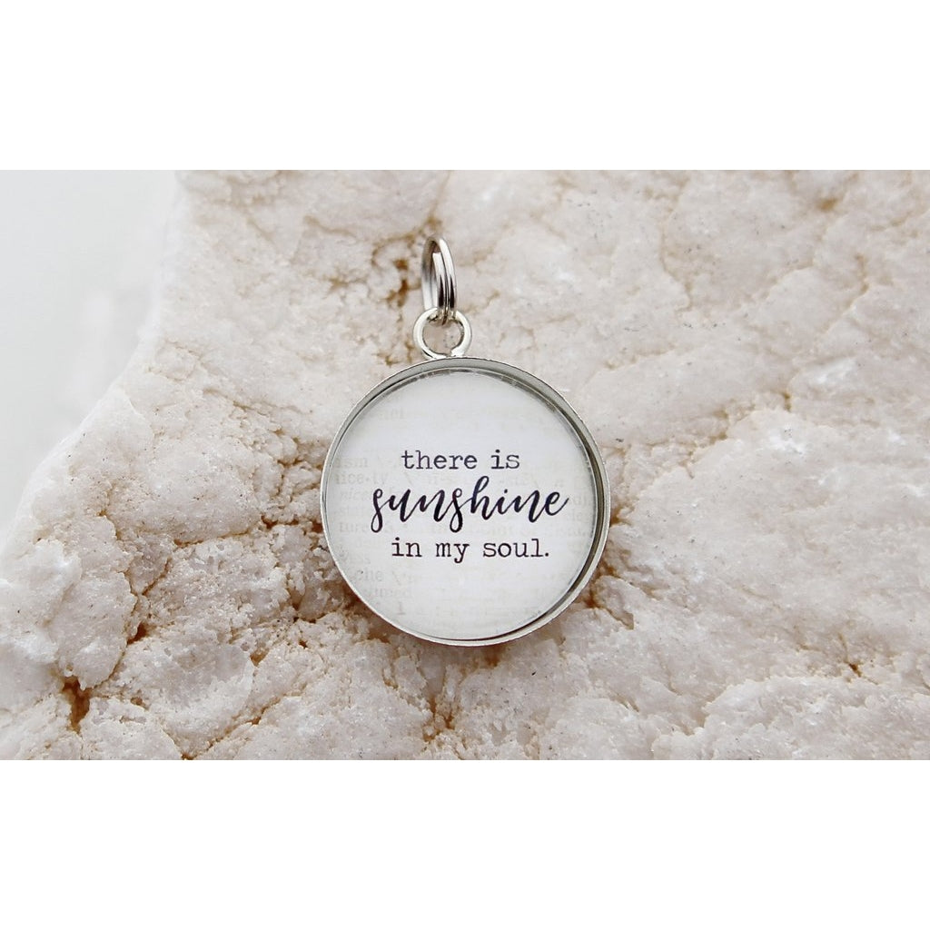 There is Sunshine in My Soul Charm - Posh West Boutique