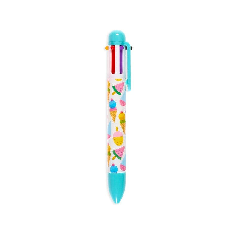 Sugar Joy 6 Color Click Pens - Posh West Boutique